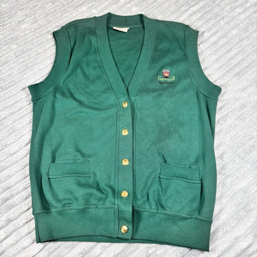 Golf Alaska GolfClub‎ School-Shunborn Men's size 42 Made In Italy Vest